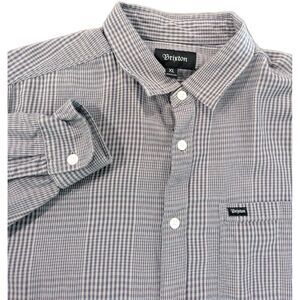 Brixton Men's Size - XL Gray Long Sleeve Button Up Shirt